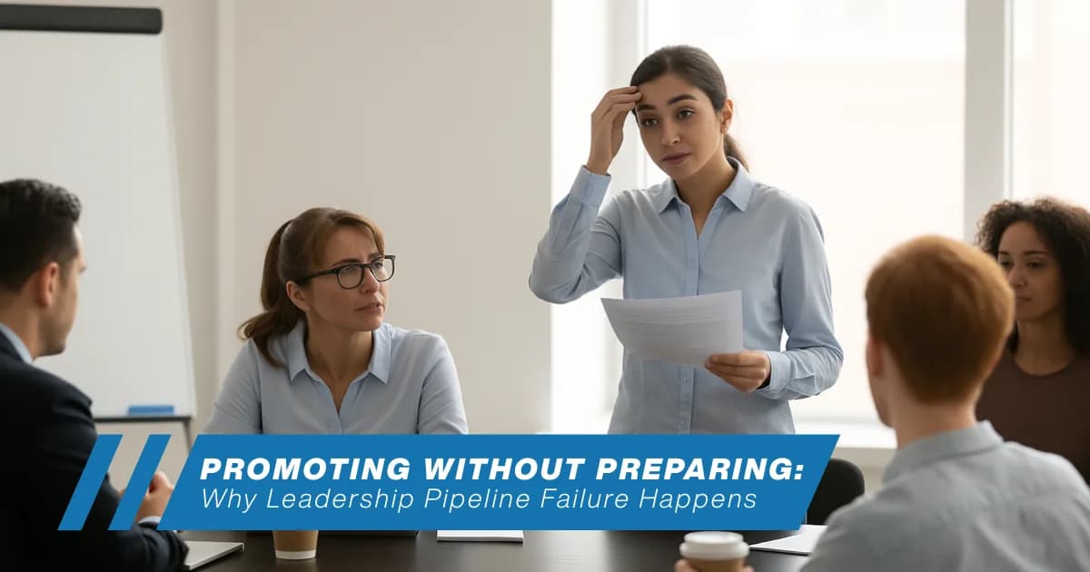 Promoting Without Preparing: Why Most Leadership Pipelines Fail